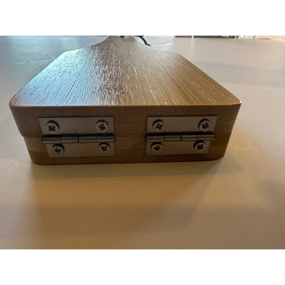 KLOC Tostonera Press Bamboo Large Puerto Rico Plantain Press Beige Wood